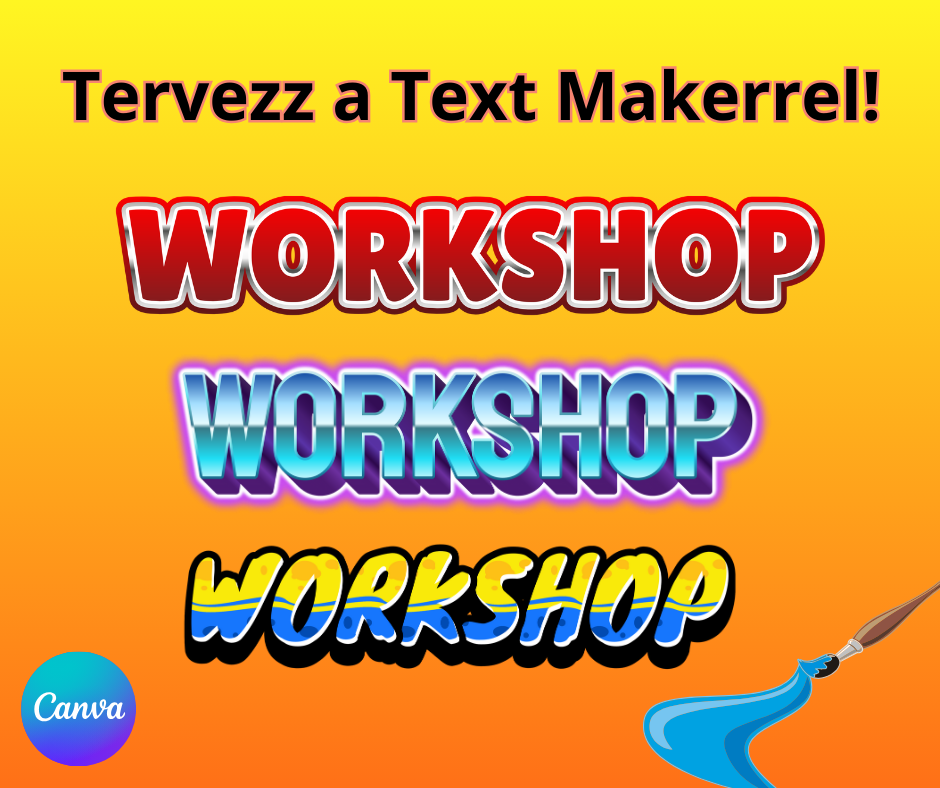 Canva alkalmazások…TextMaker 3D
