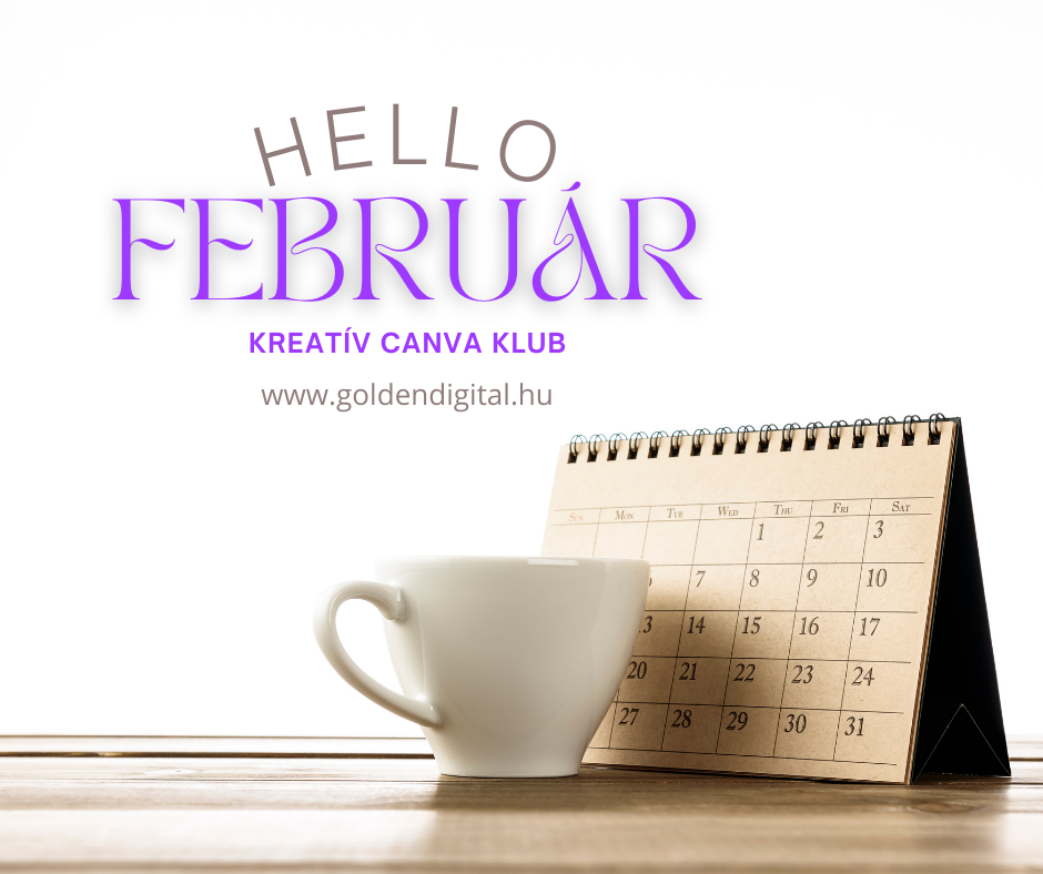 Kreatív Canva Klub Basic Február
