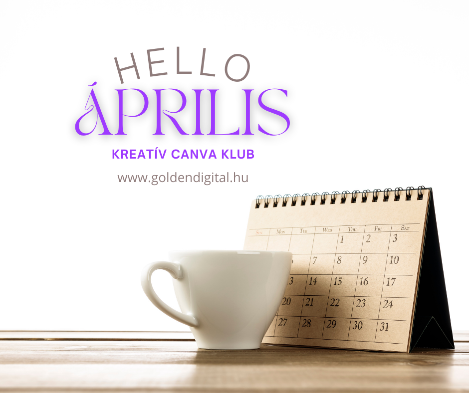Kreatív Canva Klub Basic Április