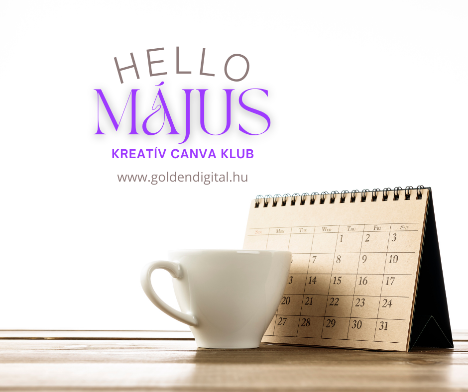 Kreatív Canva Klub Basic Május